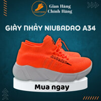 Giày thể thao Niubadao đế cao su non VAF, giày shuffle dance, dân vũ, chạy bộ, aerobic Mã A27