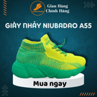 Giày thể thao Niubadao đế cao su non VAF, giày shuffle dance, dân vũ, chạy bộ, aerobic Mã A55