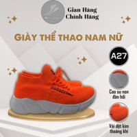 Giày thể thao Niubadao mã A27 giày chạy bộ cao cấp đế cao su non, giày shuffle dance, tập gym