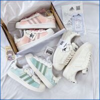 Giày thể thao nữ adidas mũi sò .giày adidas sò trắng sò hồng sò xanh ful phụ kiện dây các màu đẹp