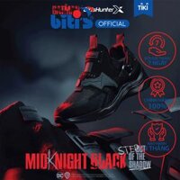 Giày Thể Thao Nữ Bitis Hunter x THE BATMAN - MID-KNIGHT BLACK COLLECTION - Shadow edition DSWH09099DEN Đen - 36