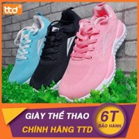 Giày Thể Thao Nữ Chính Hãng TTD😍FULLBOX😍 Giày Thể Thao Nữ du Lịch V196-02  - tặng Tất Khử Mùi