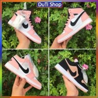 Giày thể thao nữ cổ thấp, giày sneaker nữ JD1 hồng thấp