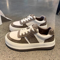 Giày Thể Thao Nữ Da Lộn Cao Cấp Hót Hít