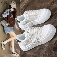 Giày thể thao nữ đế bệt mới CUI YU XUAN KeSh1 Giày thể thao phù hợp thời trang