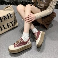 Giày thể thao nữ đế bệt thoải mái Bonnie Cathy | Thiết kế trượt để sử dụng hàng ngày