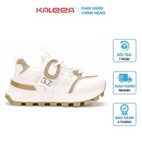 Giày thể thao nữ đế cao 4p đi êm, nhẹ tập thể dục đi bộ - KALEEA T135