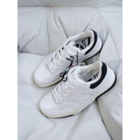 Giày thể thao nữ đế thấp 2 màu trắng đen trắng đỏ ZR