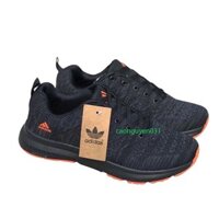 giày thể thao nữ đen cam