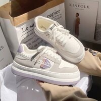 Giày thể thao nữ đẹp GIAYNICE đế bánh mì hình tim