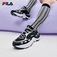 Giày Thể Thao Nữ Fila Đen Trắng , Hót Trend, Siêu Êm, Siêu Bền , Cao Cấp
