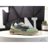 Giày thể thao nữ FILA Fusion cổ thấp thời trang, giày thể thao tăng chiều cao f12w 240201   ftm 35-45.