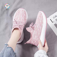 Giày thể thao nữ, giày sneaker chữ M hoa cúc, thông hơi đế cao su siêu mềm