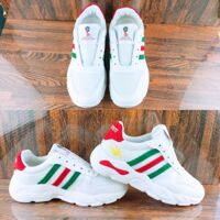 Giày thể thao nữ phối kẻ sọc năng động Size 37 (B60-211118-37)