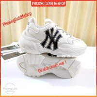 Giày thể thao nữ Phuong linh 86 shop giày Sneakers NY LA Hàn Quốc tăng chiều cao Nam Nữ bản đế tách chuẩn DN