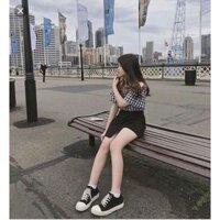 Giày thể thao nữ rick owen  da