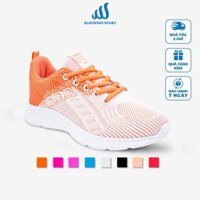 Giày Thể Thao Nữ Siêu Nhẹ BLUEWIND Trẻ Trung Chất Liệu Vải Dệt Kim Thoáng Khí 68811