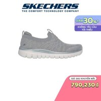 Giày Thể Thao Nữ Skechers Active Graceful Good Vibe - 100693-GRY Air-Cooled Memory Foam