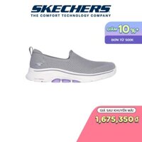 Giày Thể Thao Nữ Skechers GOwalk 7 Ivy Đi Bộ - 125218-GRY Air-Cooled Goga Mat