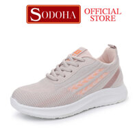 Giày Thể Thao Nữ SODOHA SDH55 Êm nhẹ Siêu Thoáng , Chạy Bộ , Đi Bộ Siêu êm