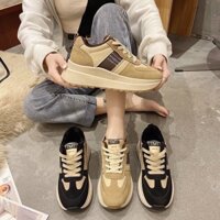 Giày Thể Thao Nữ Tem Vuông Thời Trang