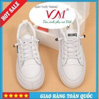 Giày Thể Thao Nữ VM Vạch Móc Nâng Đế 3 Phân - TT.P14106.3F