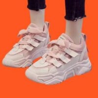 Giày thể thao nữ 😍𝑭𝑹𝑬𝑬𝑺𝑯𝑰𝑷😍 Ulzzang Dây Bản To Giày thể thao, sneaker Nữ Freeship Đơn 50k