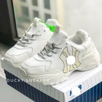 Giày thể thao NY độn đế 5cm, Giày sneaker nam nữ [FULLBOX]