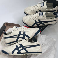 Giày Thể Thao Onitsuka Tiger Xanh Than Navy - Sneaker Tiger Totuken Mexico 66 Da Lộn Cao Cấp