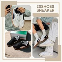 Giày Thể Thao Paler Nam Nữ, Giày Thể Thao Đen Trắng Nam Nữ|| 20Shoes