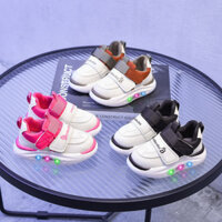Giày thể thao phát sáng cho trẻ em Giày bé trai và bé gái thời trang đèn nhấp nháy đế mềm giày đế mềm