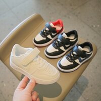 Giày Thể Thao Quai Dán Cổ Thấp Cho Bé Trai, Bé Gái Từ 1 Đến 8 Tuổi Phong Cách Hàn Quốc Hợp Thời Trang