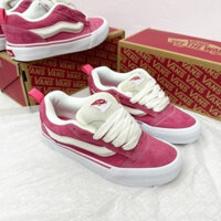 Giày thể thao retro màu hồng Vans knu skool