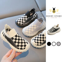 Giày Thể Thao Siêu Êm Cho Bé Trai Bé Gái, Giày Lười Cổ Chun Mềm Mại Thoáng khí Cho Bé (ZY-9300)