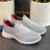 GIÀY THỂ THAO SKECHERS GOWALK 6 MÀU TRẮNG BẠC