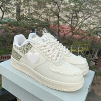 Giày thể thao sneaker AF1 Air Force 1 Dây Thừng SC , giày af1 custom BigBang thổ cẩm cao cấp - Ảnh thật