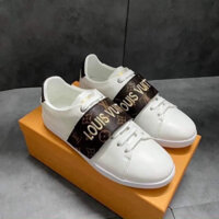 Giày Thể Thao Sneaker Givenchy Giày Trắng Vải Đen Dấu X - Giày Lười LV Thời Trang Cao Cấp LVLIPON