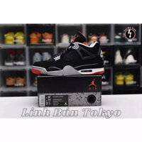 Giày Thể Thao Sneaker Jordan 4 Retro Bred
