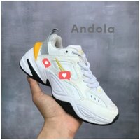 Giày thể thao sneaker m2k trắng vàng full box :