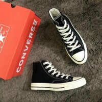 Giày thể thao sneaker nam nữ Converse Thấp Cổ Đen Trắng hàng cao cấp full box bill