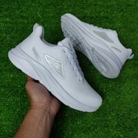 Giày thể thao sneaker nam nữ wanno trắng chính hãng, giày siêu nhẹ thích hợp chạy bộ, dạo phố - bảo hành 12 tháng