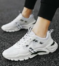 Giày Thể Thao Sneaker Nam Pettino GT03T Trắng - Đen - MẪU AC330 TRẮNG - 42