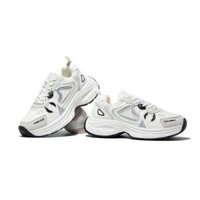 Giày thể thao Spicer sneaker nữ đế độn 7cm siêu nhẹ, thoáng khí đủ size 36 đến 40 màu trắng bạc SPI-0025
