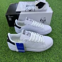 Giày thể thao STAN_SMITH_gót Đen siêu cấp Full phụ kiện Sneaker Nam Nữ