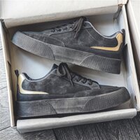 Giày Thể Thao Thiết Kế Mới Thời Trang Mùa Thu 2023 Dành Cho Nam， giày seaker nam，air force，giày thể thao đế thấp，giày thượng đình，giày asics，đen，trắng，xám