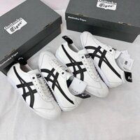 Giày thể thao thời trang nam nữ Onitsuka Tiger xuất nhật màu trắng đen siêu êm nhẹ ; sneaker bigsize .