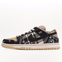 Giày Thể Thao Travis Scott x Dunk SB Low Jackboys Cashew nut Thời Trang Dành Cho Nam Và Nữ