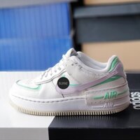 Giày Thể thao Unisex AF01 Shadow trắng xanh , nhiều size, real 2hand