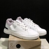 Giày thể thao unisex Cloud X The Roger Spin 2 cho nam và nữ, màu trắng, da, nhẹ, 6YSL