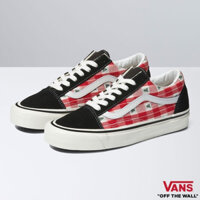 Giày thể thao Vans anaheim Factory Old Skool 36 DX cho nữ (cỡ Mỹ cho cả nam và nữ) màu đỏ vn0a4bw3red1